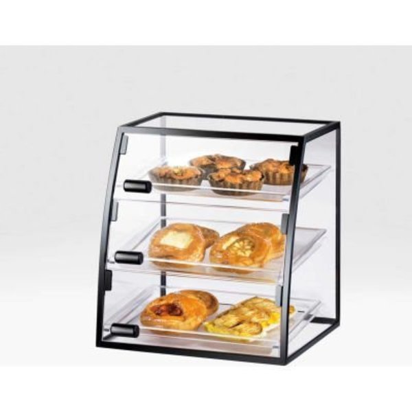 Cal Mil Plastics Cal-Mil Curved Iron Display Case 18"W x 16"D x 21"H 1708-1318